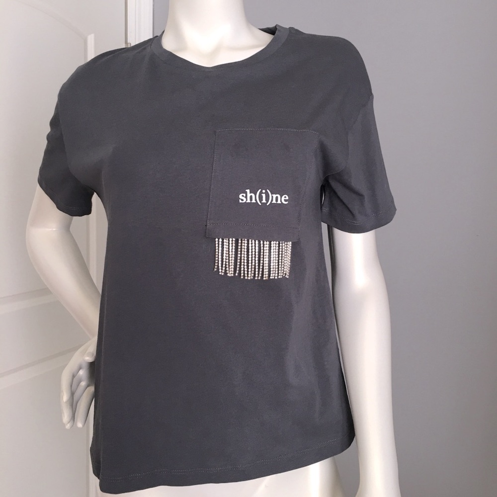 Stradivarius Rhinestone Ladies Top. Small🌹